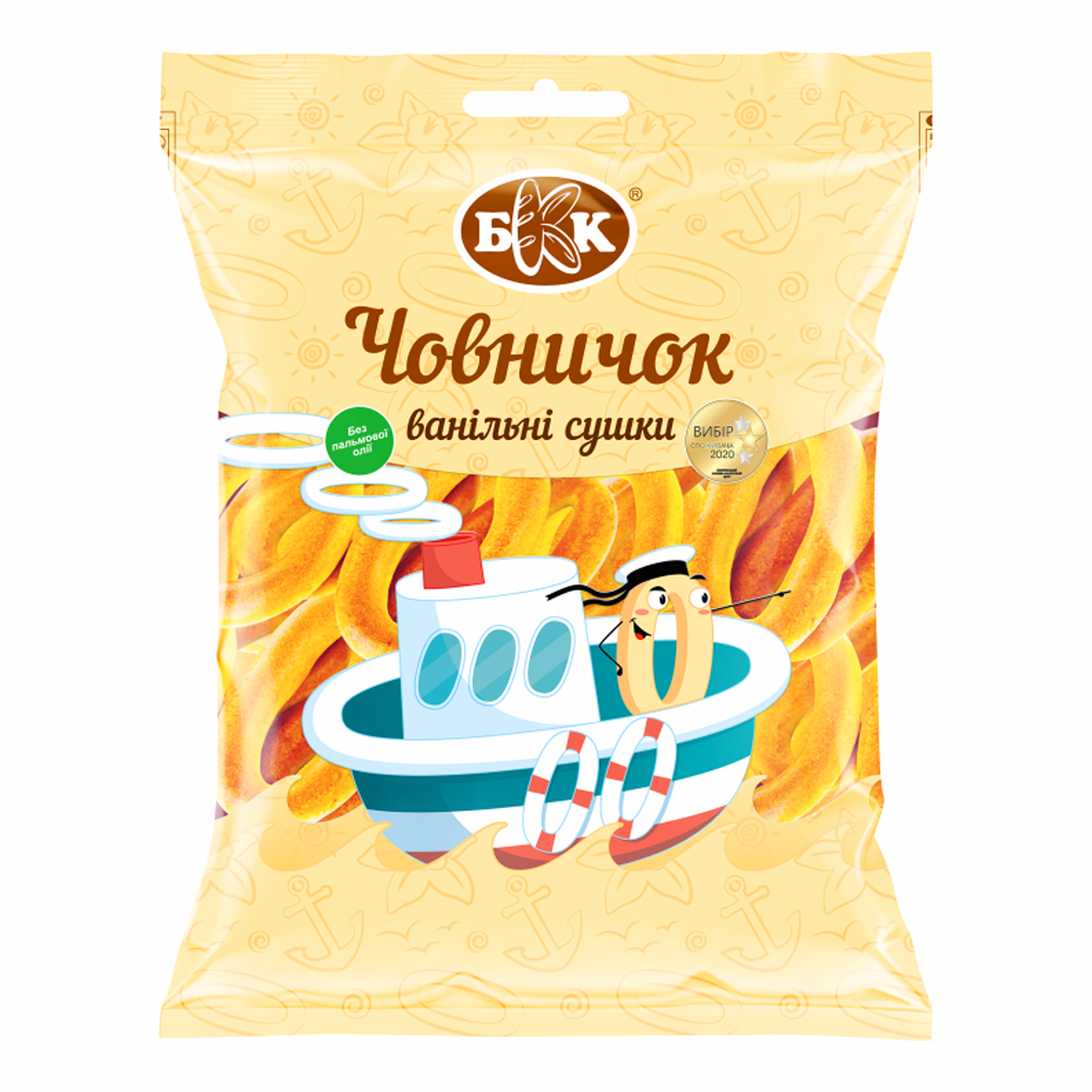 Рогалики Сушка Лодка Ваниль – Упаковка – 10,6 унций (300 гр)